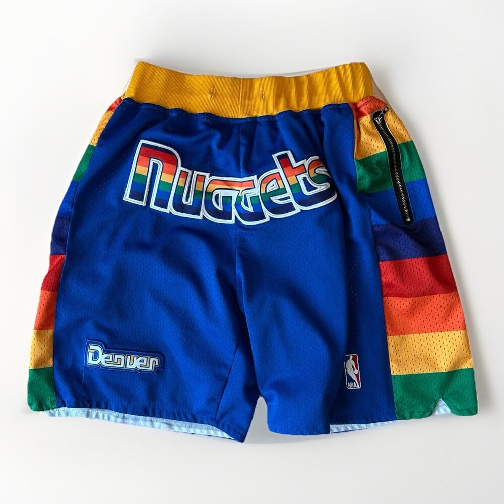 Just Don x Denver Nuggets Basketball Shorts USA Made Men’s Medium **